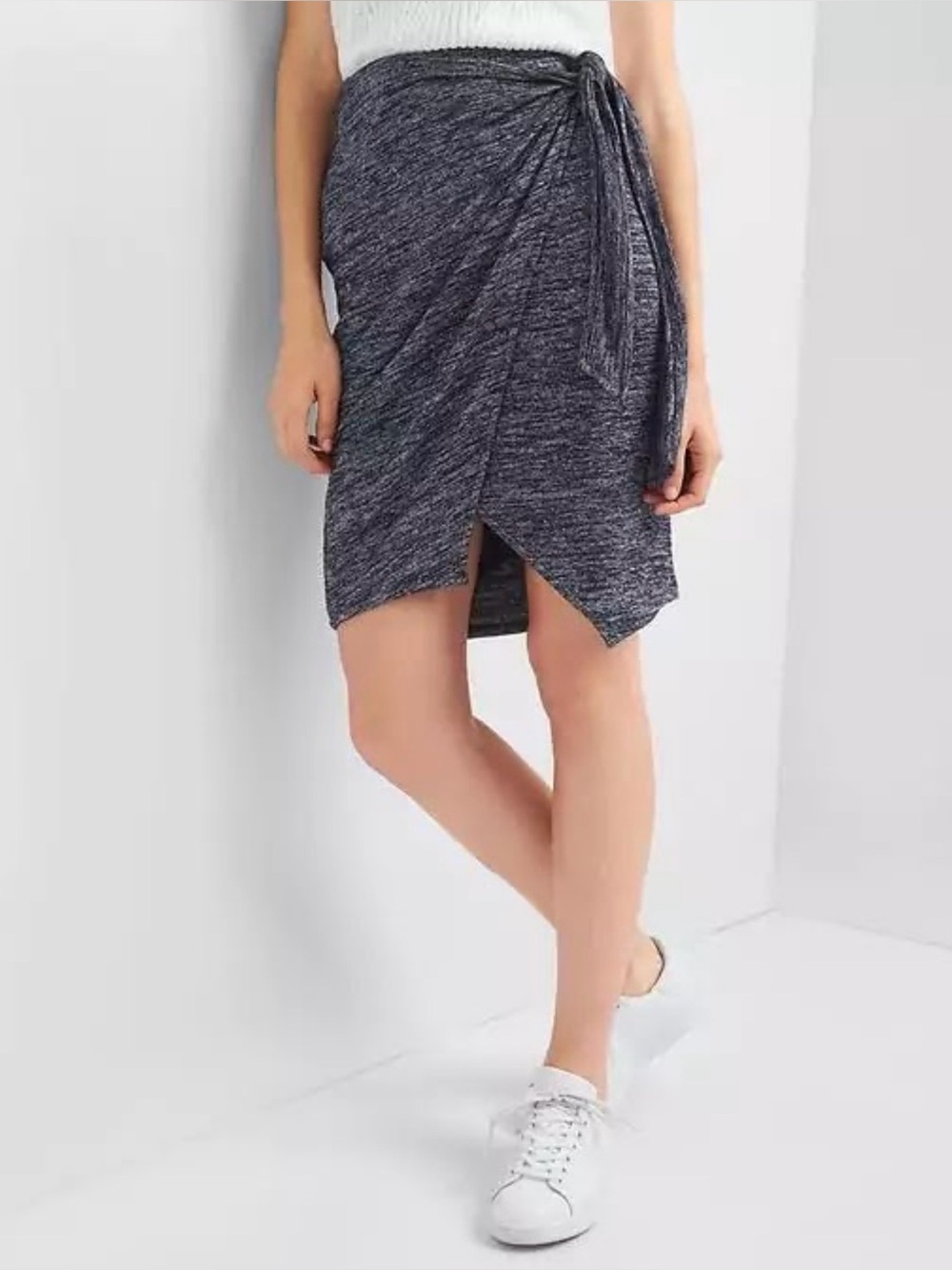 GAP Women Softspun Wrap Knot Skirt (Size: S)